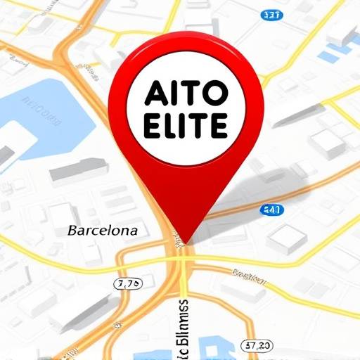 Marcador de mapa indicando la ubicaci贸n de Auto ��lite Barcelona en Carrer de Balmes, Barcelona